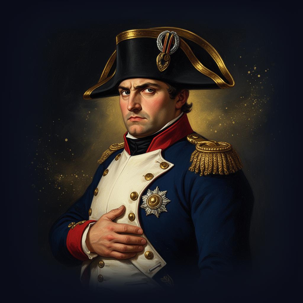 Napoleon portrait card